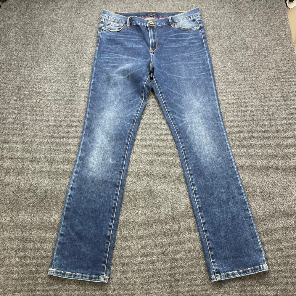 Tommy Hilfiger Greenwich Straight Leg Dark‎ Wash Denim Jeans